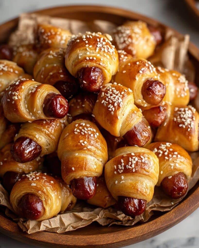 Little Smokies in Crescent Rolls Recipe
