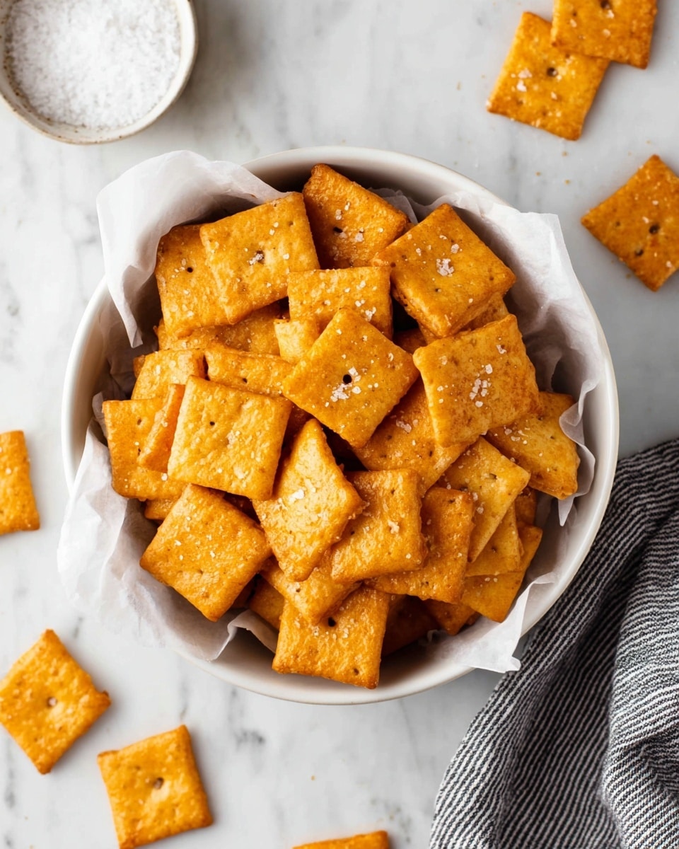 Homemade Cheez-Its: Easy Cheesy Crackers Your Family Will Love