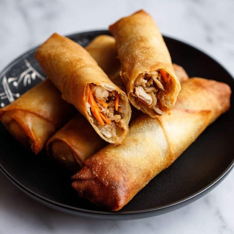 Chicken Spring Rolls (30 Minute Recipe) Recipe