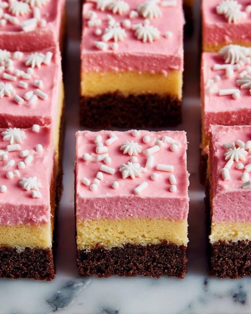 Neapolitan Sugar Cookie Bars Recipe