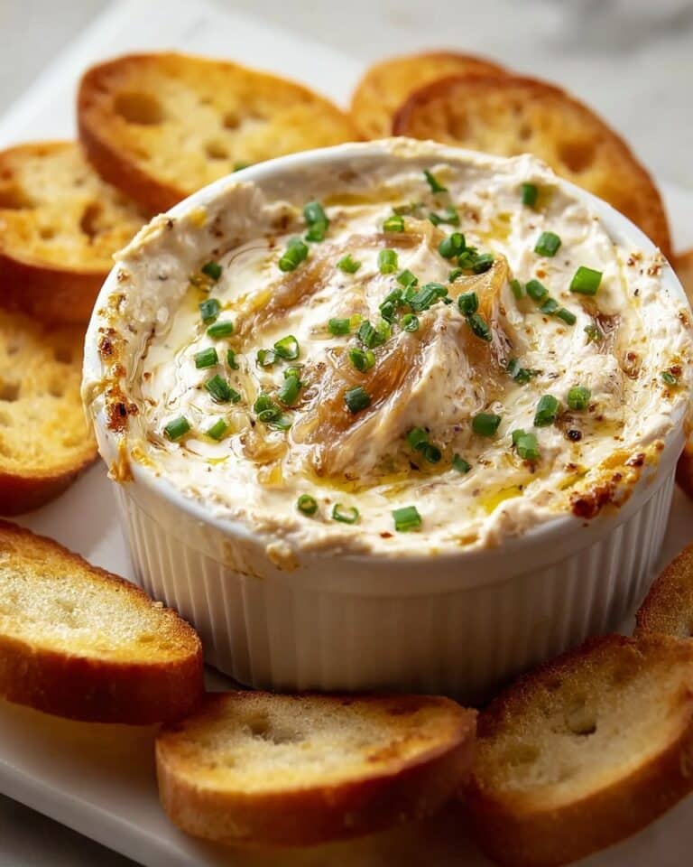Creamy French Onion Dip Recipe