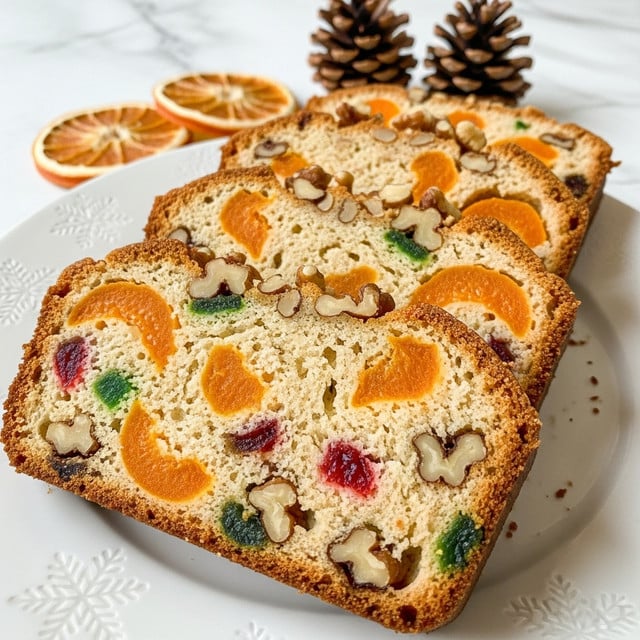 Christmas Apricot and Walnut Fruitcake Recipe