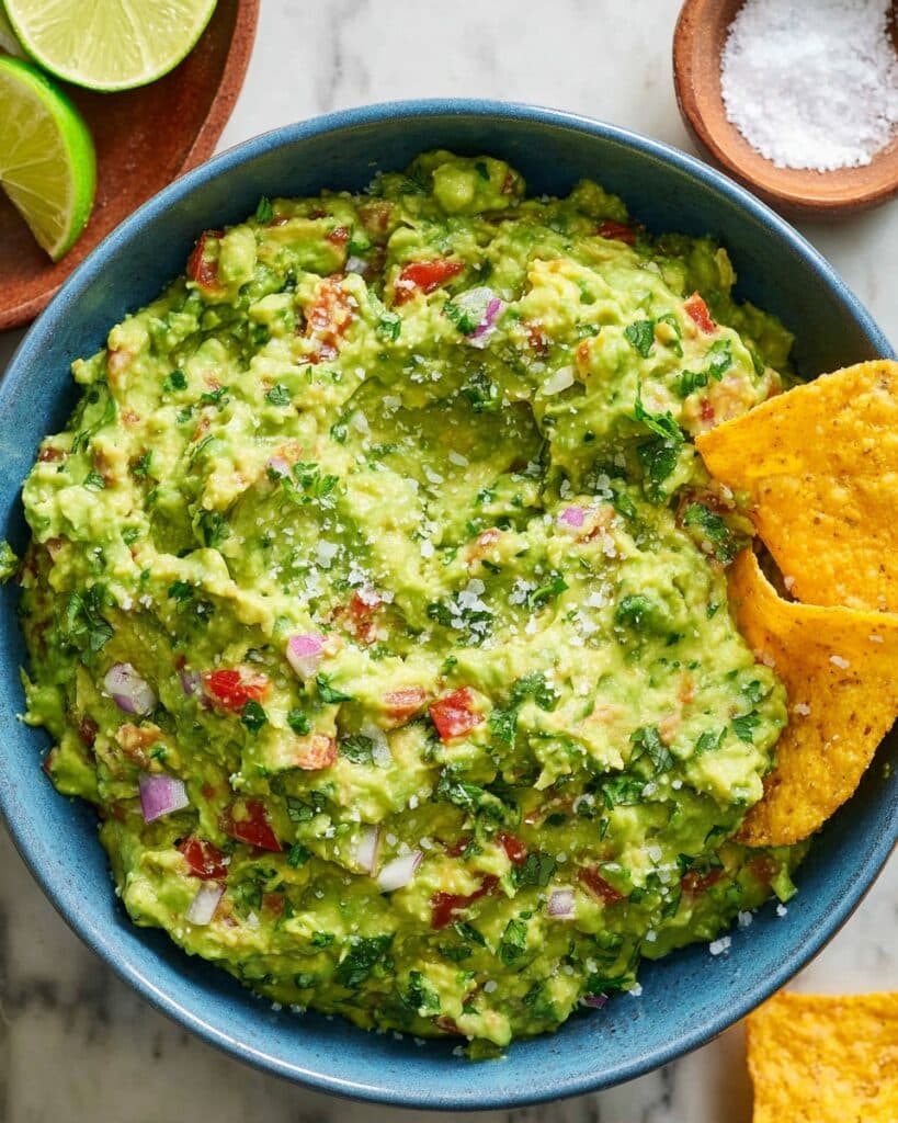 Creamy Chunky Guacamole Recipe