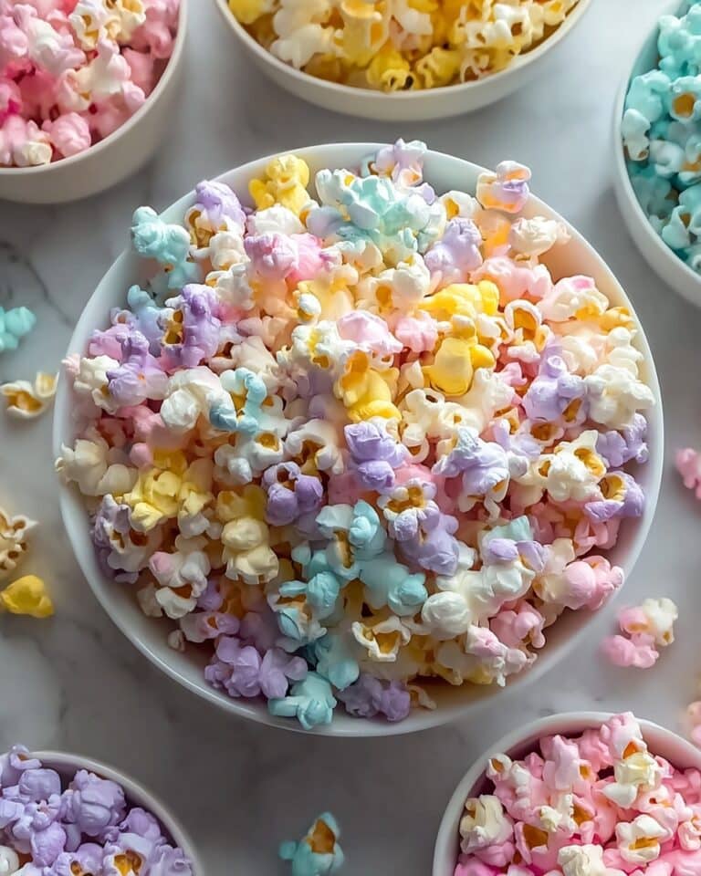 Unicorn Marshmallow Popcorn: Make Magic in Every Bite Recipe
