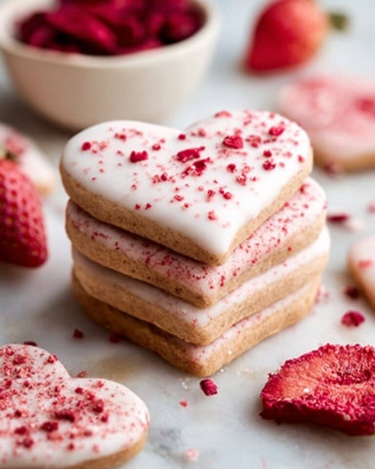 Strawberry Shortbread Cookies Recipe