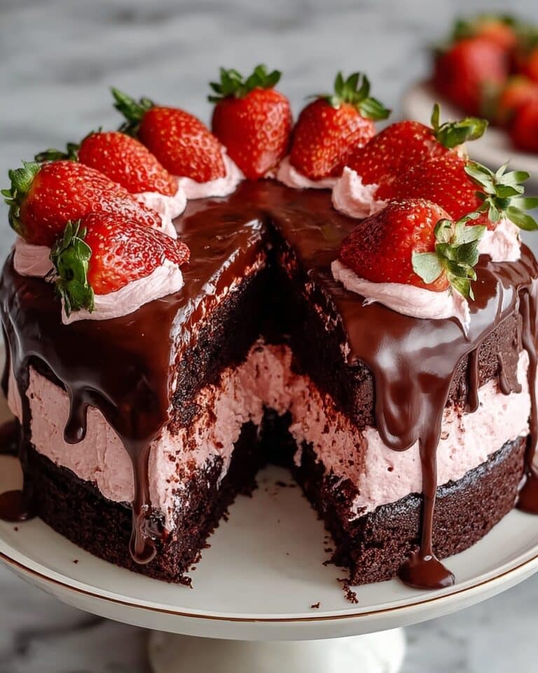 Indulgent Strawberry Chocolate Shell Cake That Wows Every Time Recipe