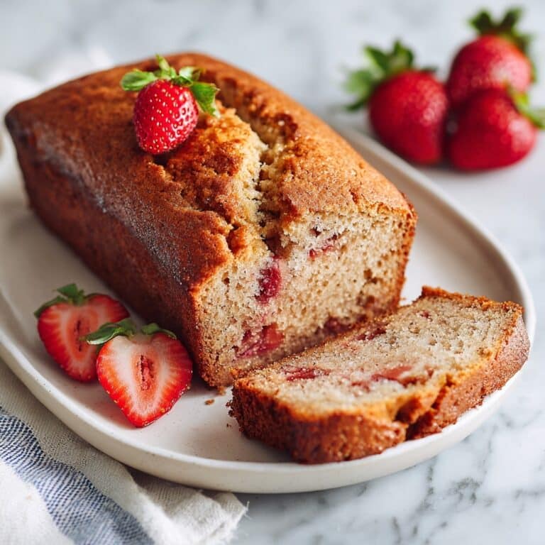 Strawberry Quick Bread with Fresh Berries Recipe