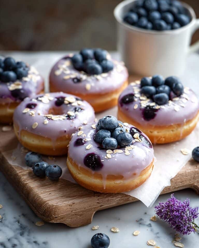 Blueberry Baked Donuts in Just 15 Minutes! Recipe