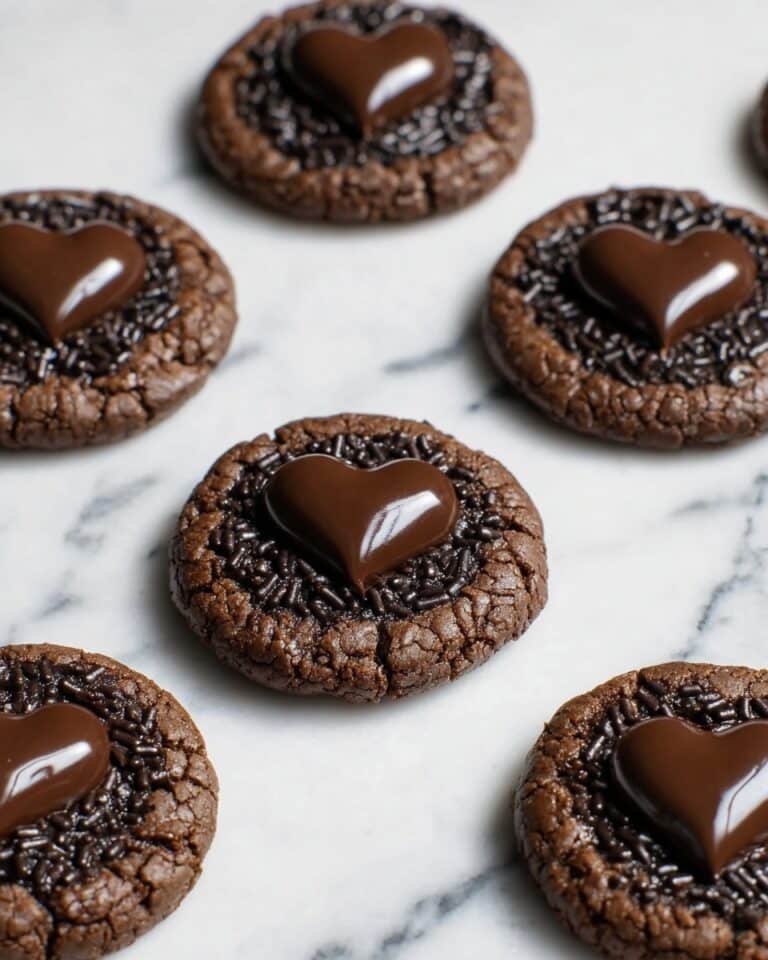 Stacked Brownie Valentine Cookies Recipe