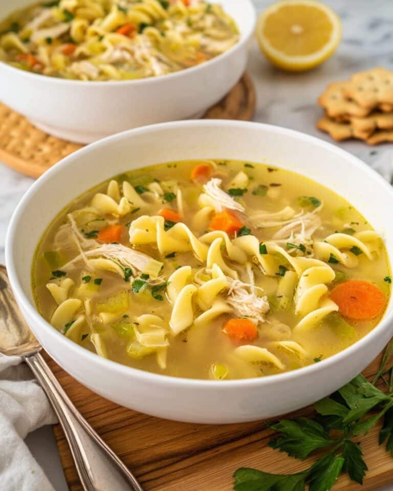 Hearty Chicken Noodle Soup Recipe