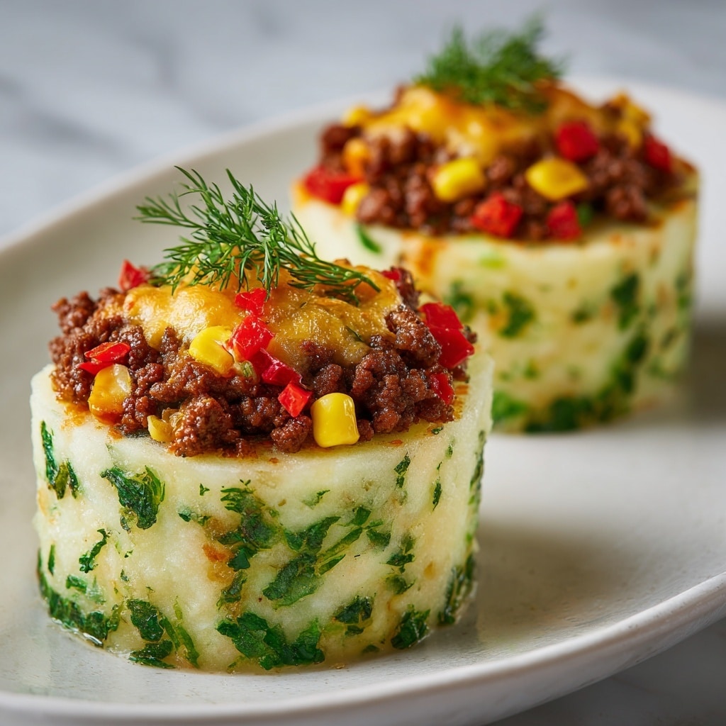 Stuffed Mashed Potato Nests Recipe