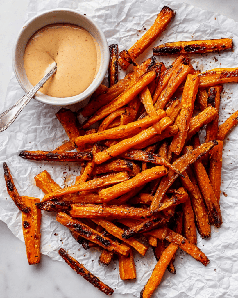 Crunchy Carrot Fries Recipe