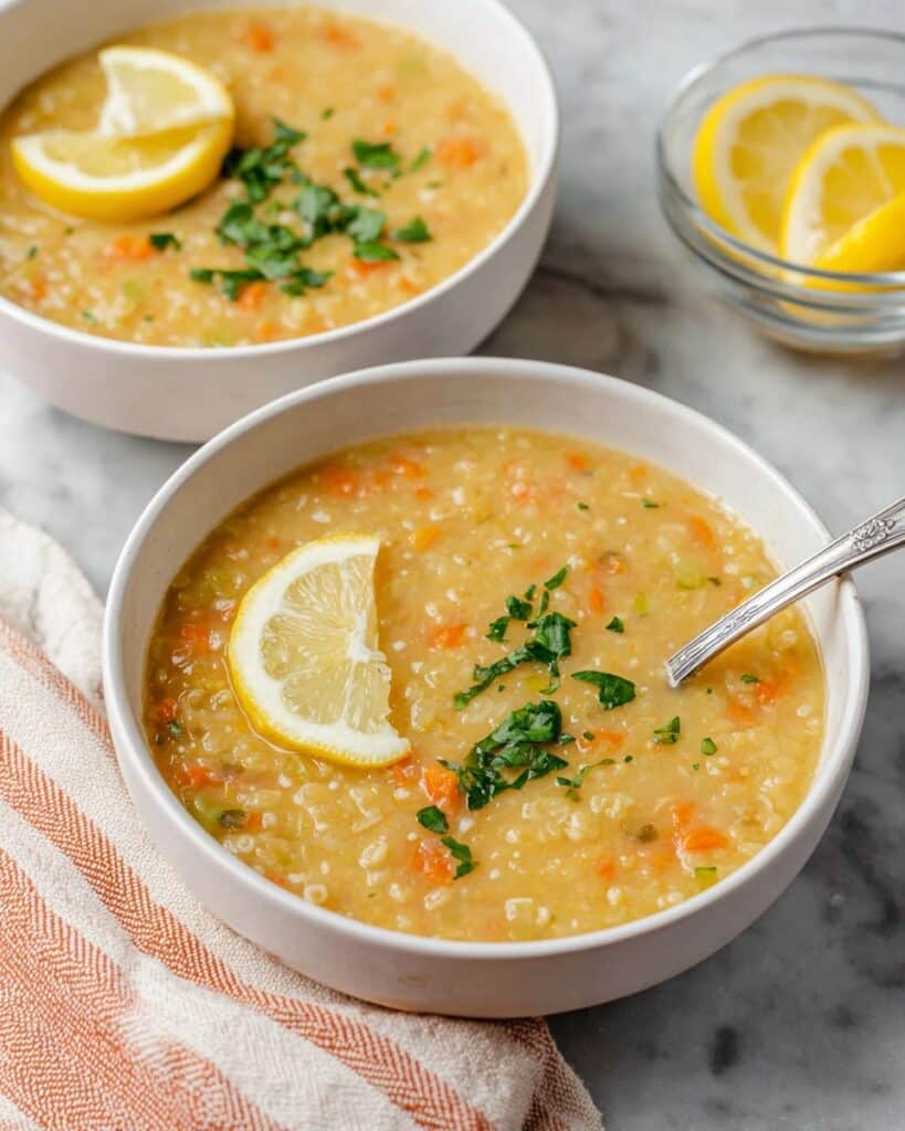 Lebanese Crushed Lentil Soup Recipe