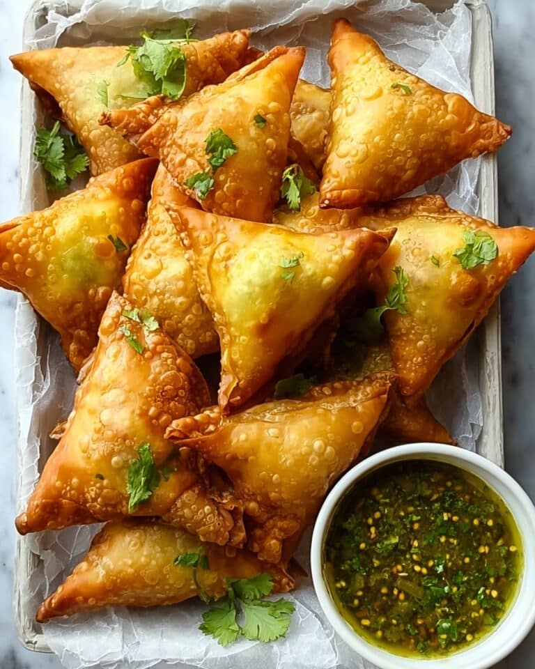 Irresistible Potato Samosas: Crunchy Bites for Any Occasion Recipe