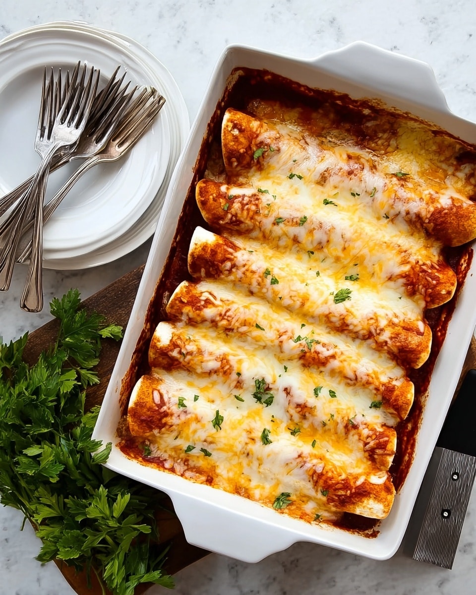 5 Ingredient Beef Enchiladas Recipe