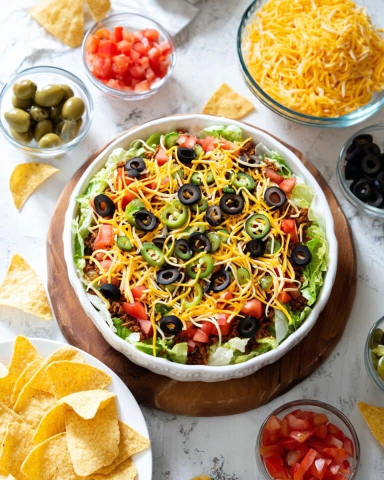 Easy Taco Dip Recipe