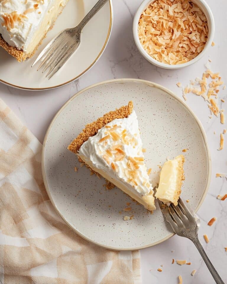 No Bake Coconut Cream Pie Recipe