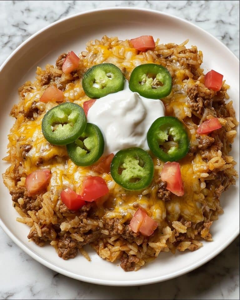 Crockpot Taco Hash Brown Casserole Recipe