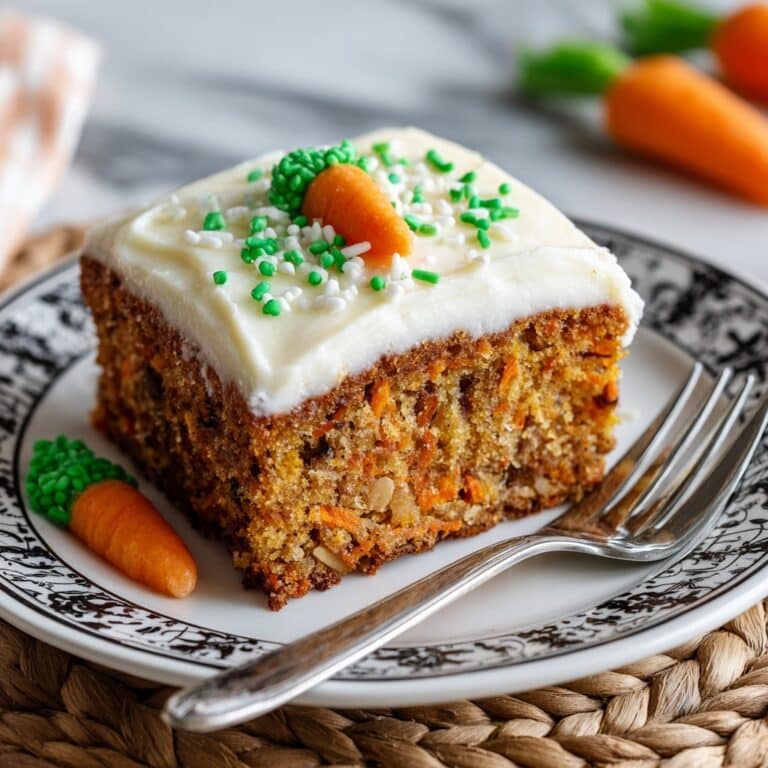 Carrot Cake Bars with Cream Cheese Frosting Recipe