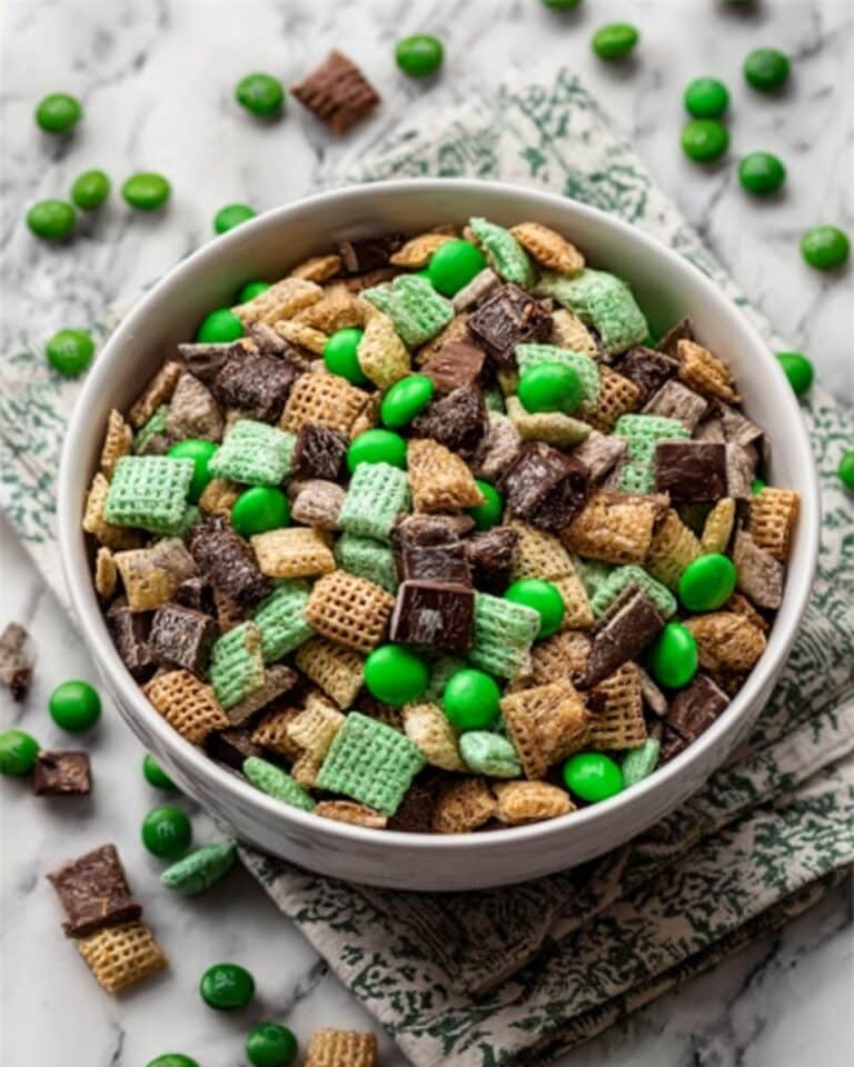 Andes Mint Muddy Buddies Recipe