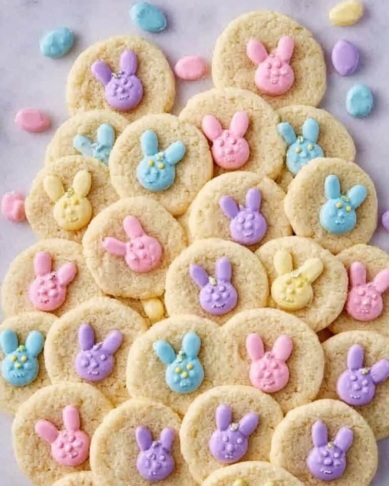 M&M Bunny Cookies: Soft, Chewy, and Perfect for Easter Recipe