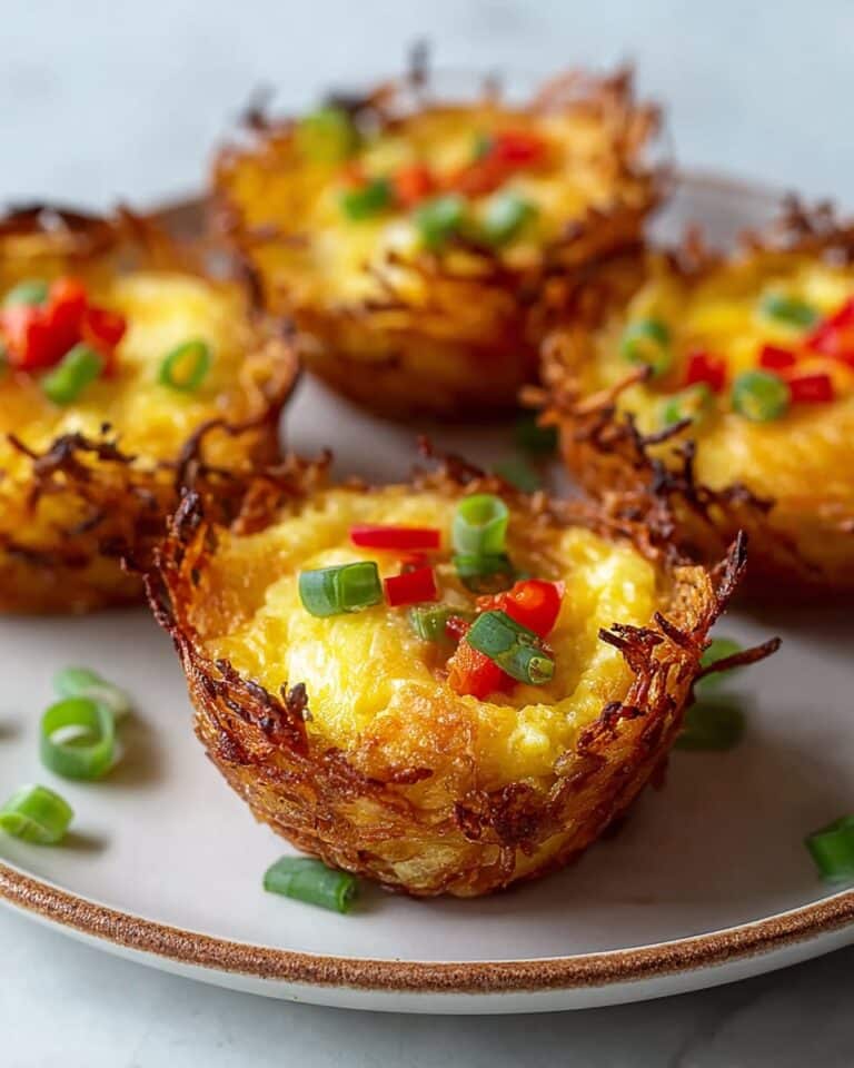 Golden Hash Brown Egg Muffins Recipe