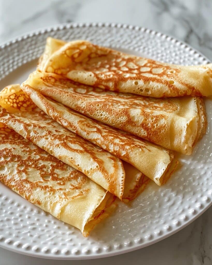 Oatmeal Crepes with Fresh Fruit and Toppings Recipe