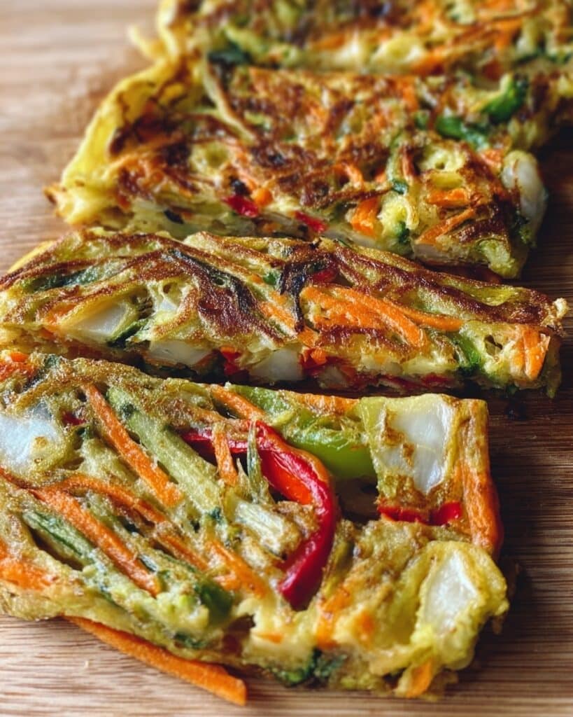 Korean Vegetable Pancakes (Yachaejeon) Recipe