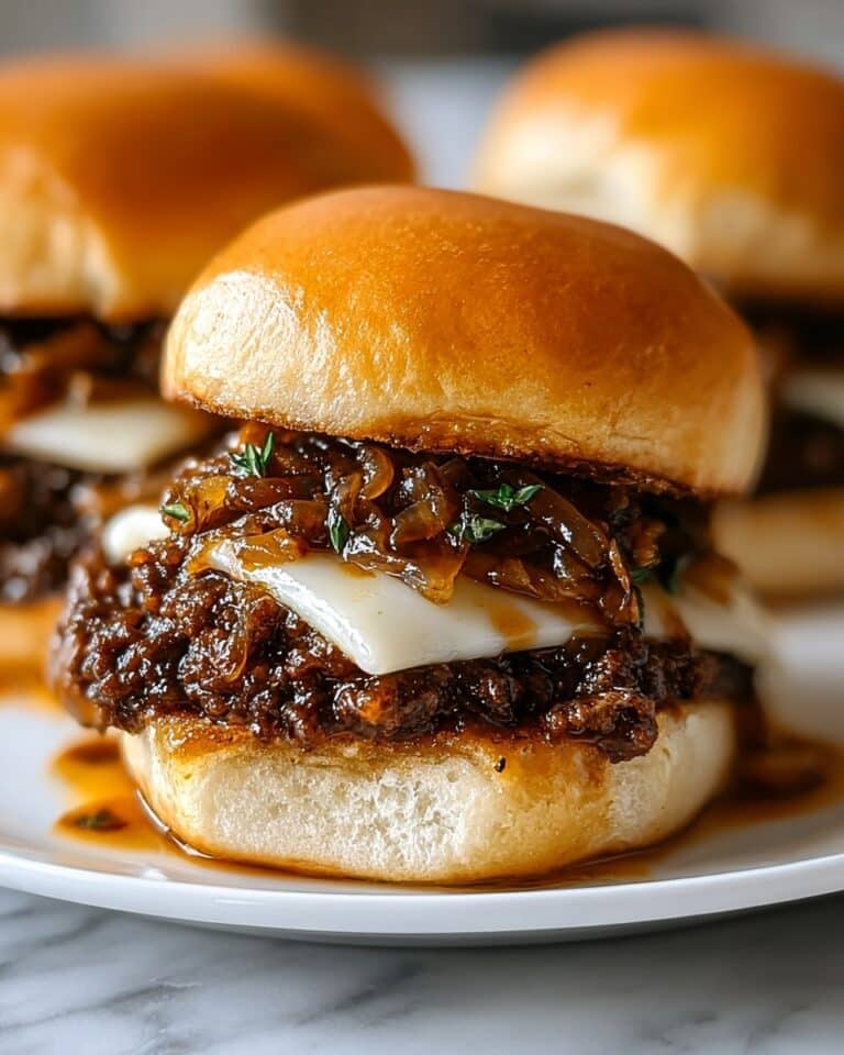 Irresistible French Onion Beef Sloppy Joes Recipe