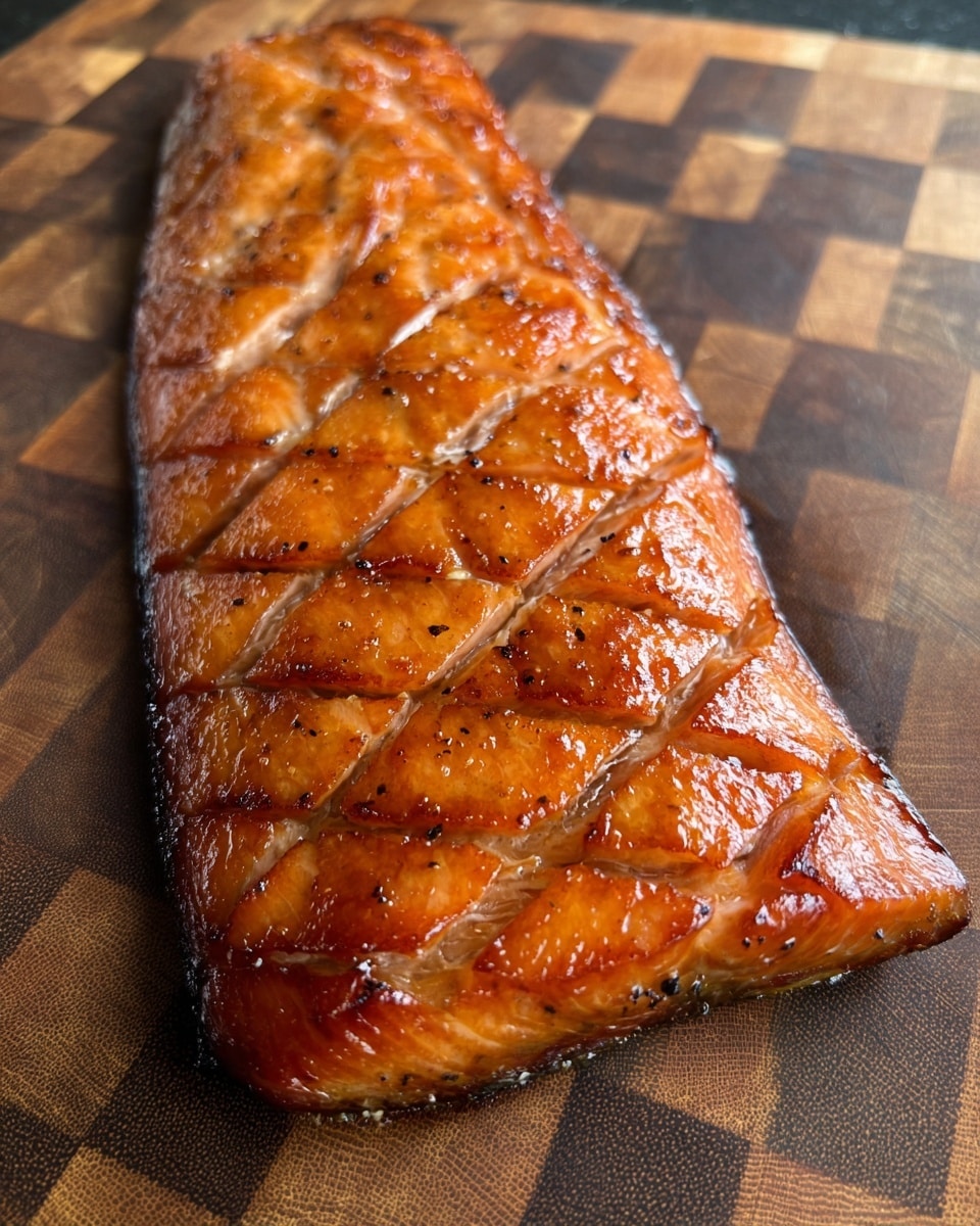 Smoked Maple Salmon Burnt Ends Recipe