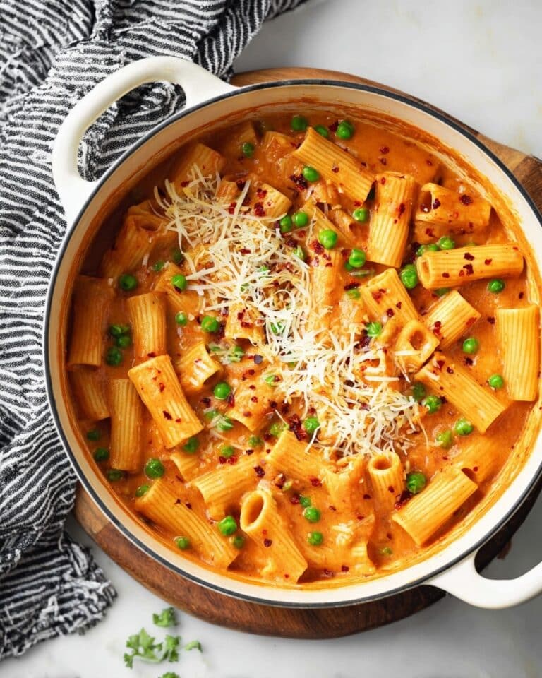 One Pot Spicy Rigatoni Recipe