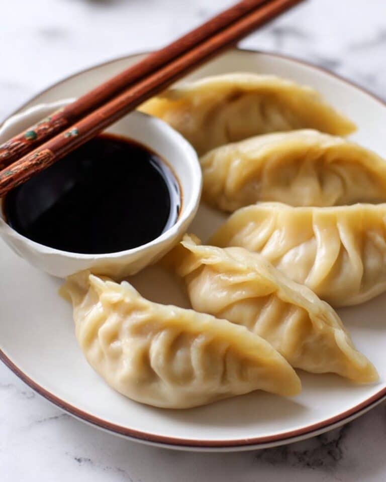 Chinese Pork and Cabbage Dumplings Recipe
