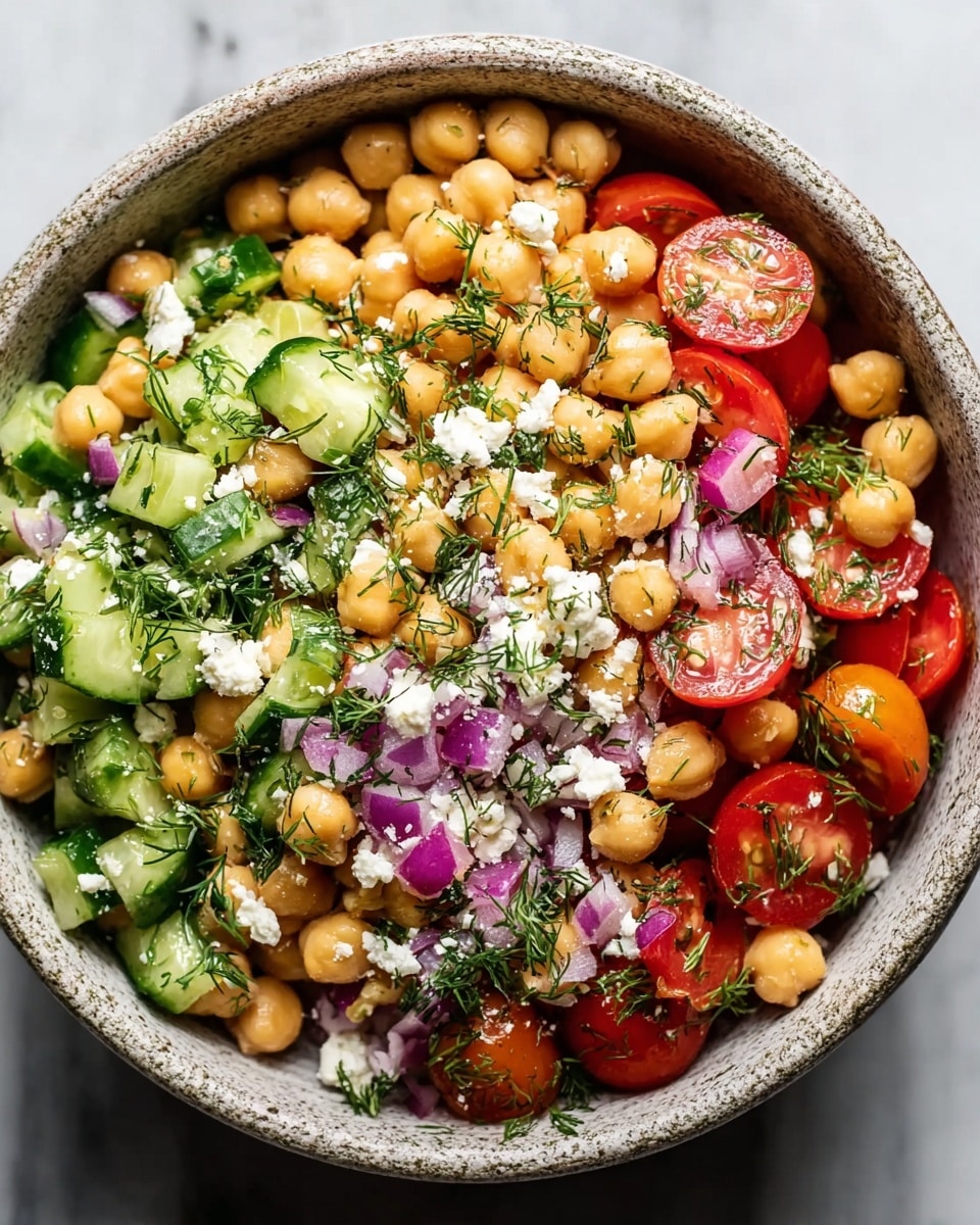Chickpea Cucumber Salad (The Only Recipe You Need) Recipe