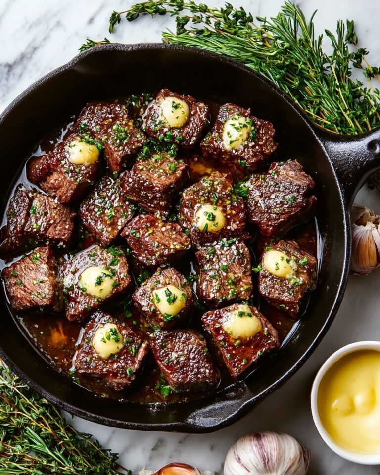Garlic Butter Steak Bites Recipe
